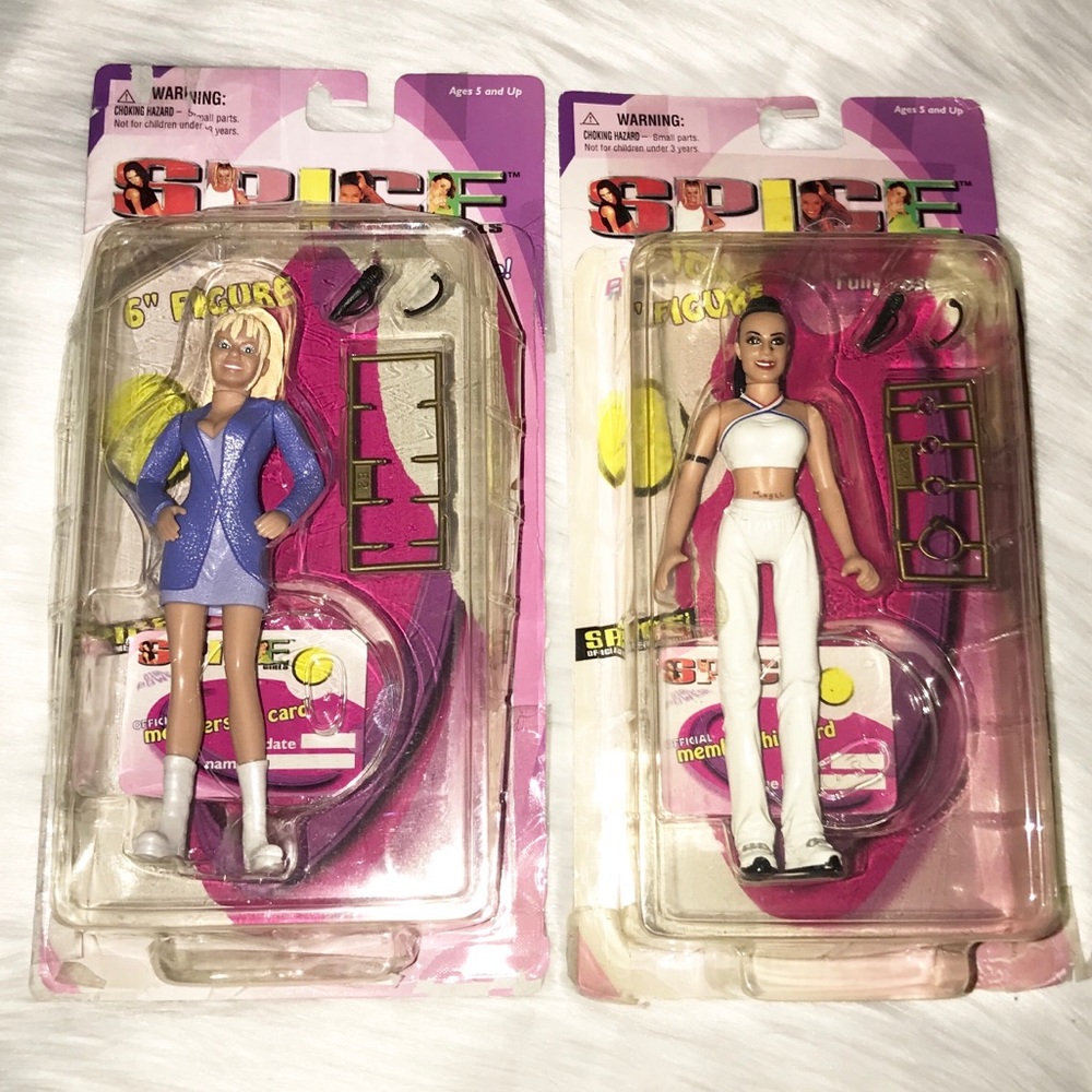 1998 Vintage Spice Girls Baby & Sporty Spice